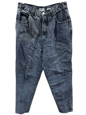 Palmetto’s Women’s Tapered Mom Jeans Dark Wash Size 14‎ 100% Cotton Vintage